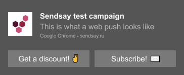 Web push