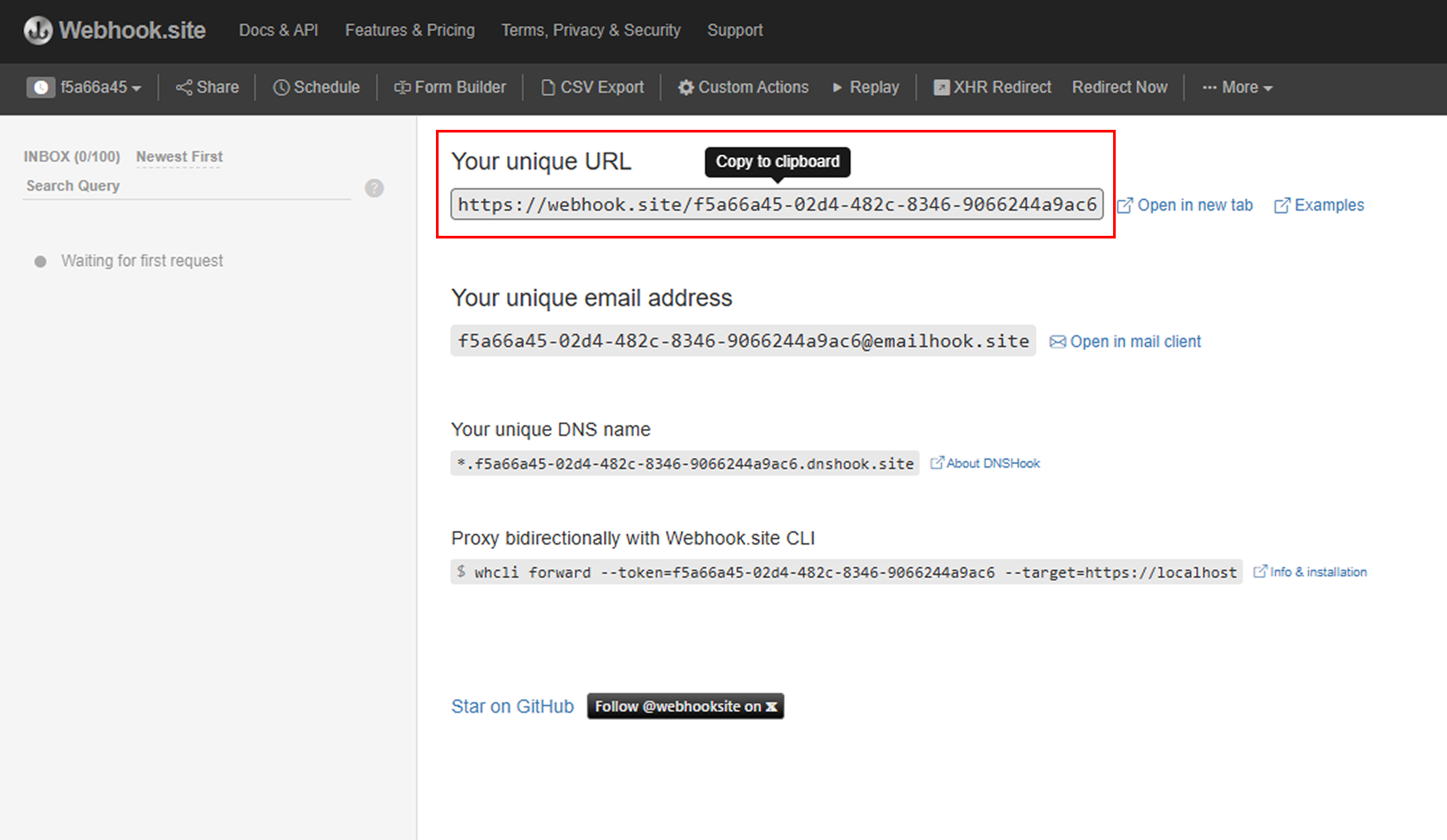 Link example